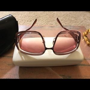 Versace rose frame with lenses in an original case